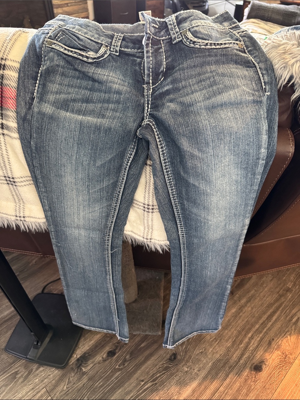 Mudd Women’s Boot Cut Jeans - Faded Blue